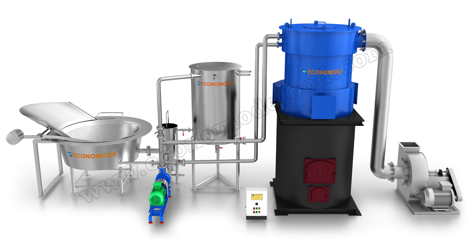 Batch Type Namkeen Frying System